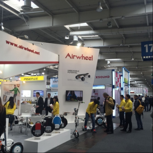 Airwheel平衡车登陆德国CeBIT大展