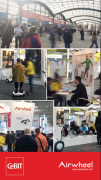 Airwheel平衡车登陆德国汉诺威CeBIT2016展会