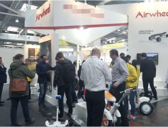 irwheel机器人登陆德国汉诺威消费电子、信息及通