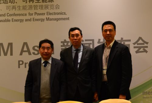广州光亚法兰克福展览有限公司副总经理梁志超介绍展会亮点,并邀请到上海电源学会理事长、上海海事大学汤天浩教授及宁波希磁电子科技有限公司总经理毛思宁博士讲解行业现况。