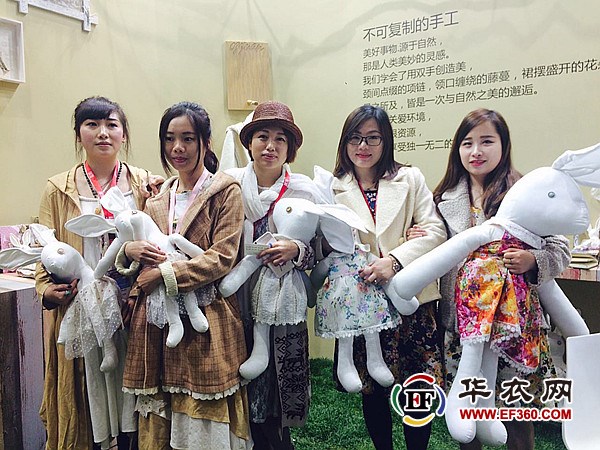 CHIC2016展会现场 EGYUAN依桂瑗女装 不可复制的手工