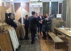 傲胜地板亮相国际地板展 走上国际舞台的前景