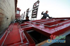 月底或现商户撤场高峰 “江西省展览中心”拆牌