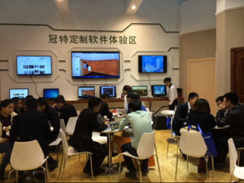 不玩噱头玩实力 冠特新品来袭广州衣柜展