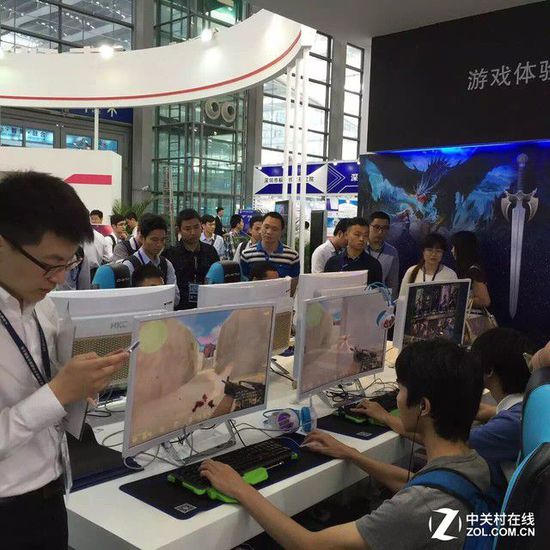 CITE2016展会 HKC展台新品众多人气爆棚