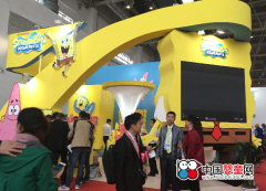 海绵宝宝&派大星纸尿裤欢乐亮相北京京正展