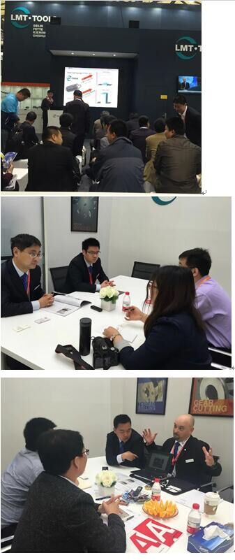 LMT蓝帜金工展台现场研讨会