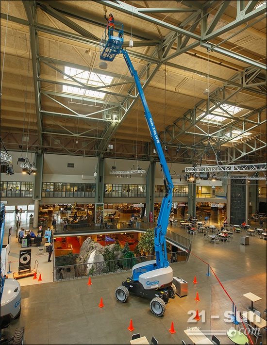 全新Genie<sup>®</sup>Z-60/37FE曲臂高空作业平台再征BAUMA展