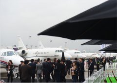 35架公务机盛大亮相 亚洲最大公务航空展开展