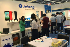 2017香港春季电子展 聚龙通讯智能POS机受追捧