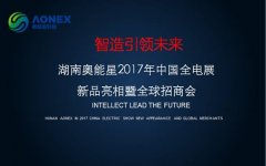 智造引领未来 湖南奥能星盛装亮相2017中国全电展