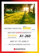 无锡尚德产品亮相2017年德国慕尼黑国际太阳能展