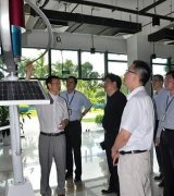 国家发改委任志武副调研先进院光伏太阳能实验